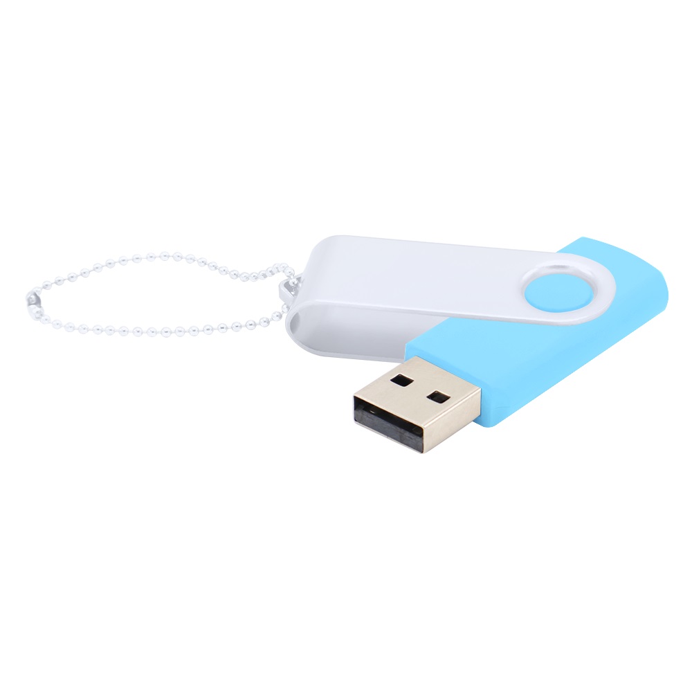 Флешка Designer To Go 2.0 USB 16Gb, голубой/белый - 3033R.08.01