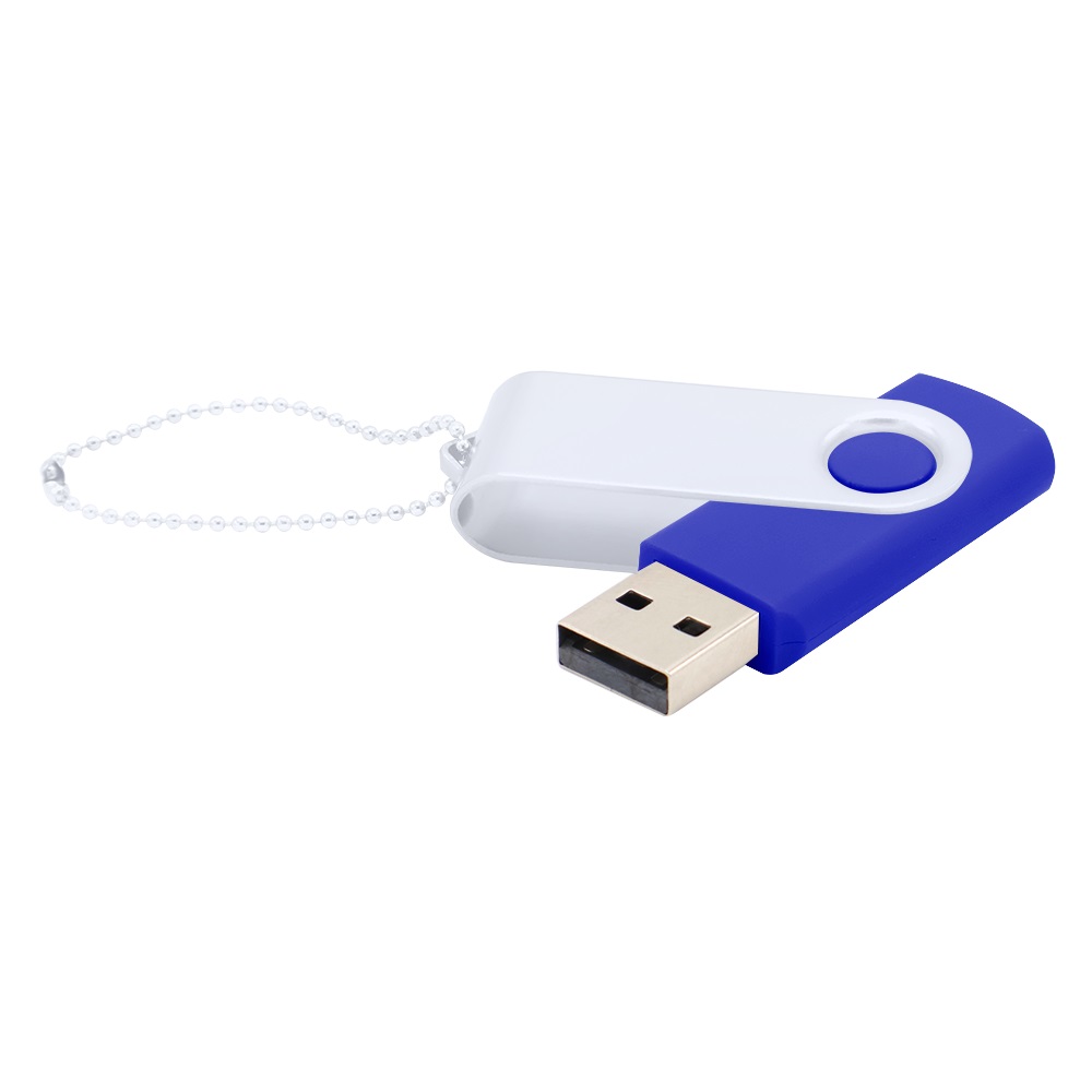 Флешка Designer To Go 2.0 USB 16Gb, синий/белый - 3033R.03.01