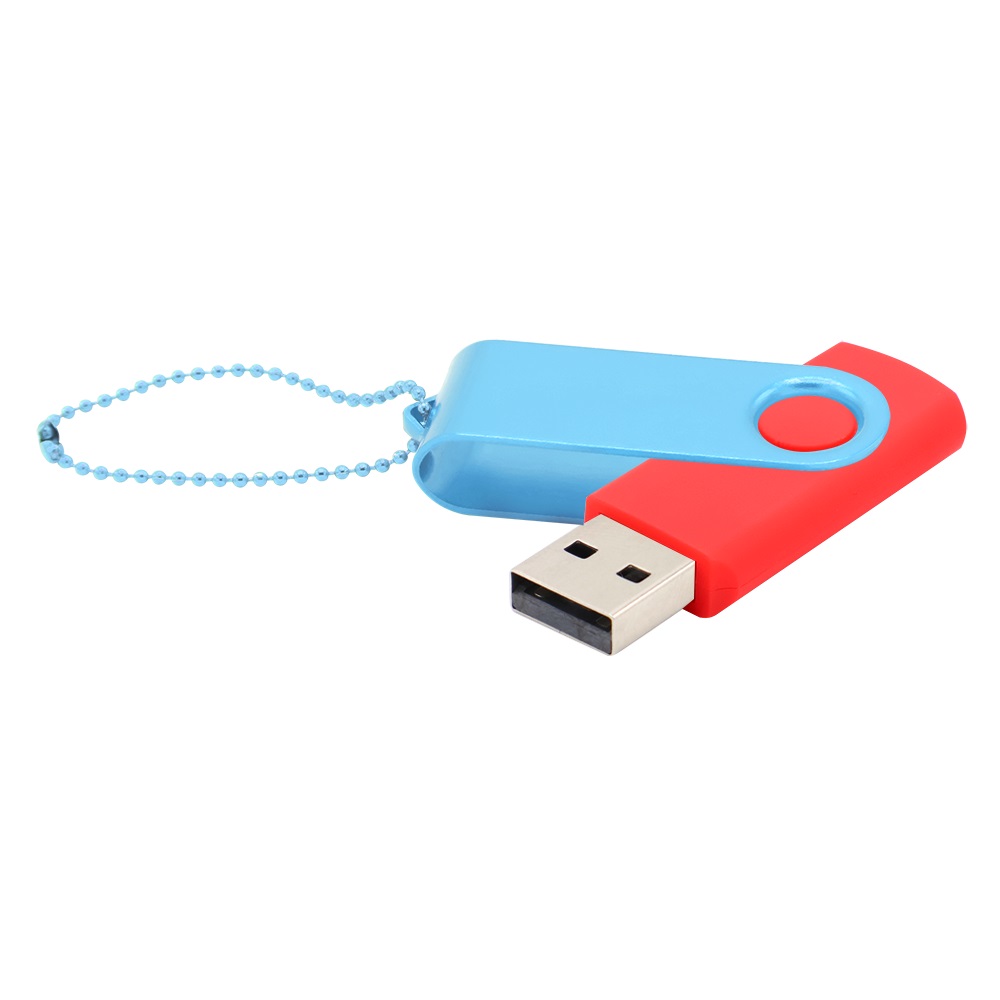 Флешка Designer To Go 2.0 USB 16Gb, красный/голубой - 3033R.05.08