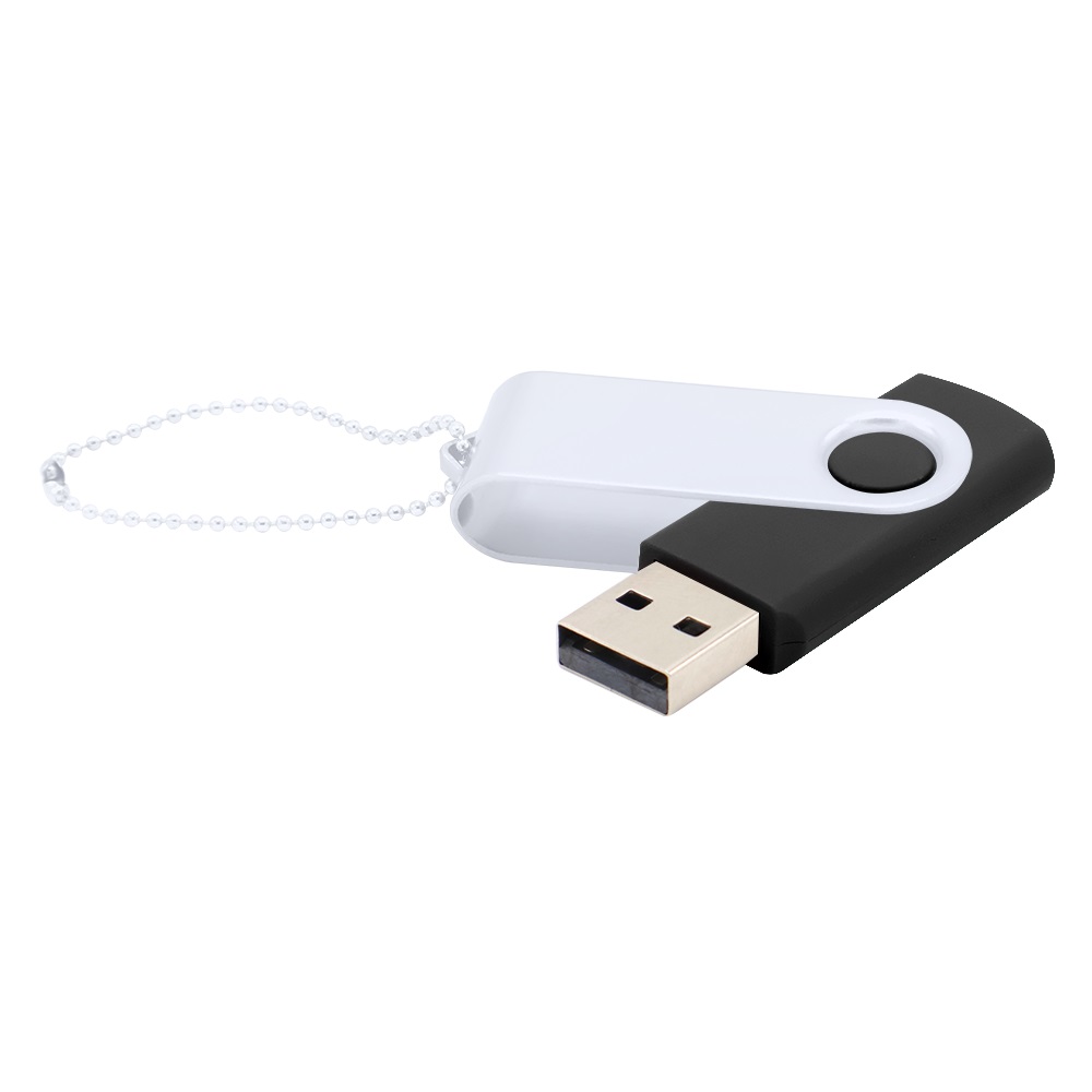 Флешка Designer To Go 2.0 USB 16Gb, черный/белый - 3033R.02.01