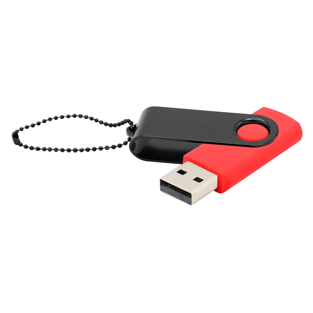 Флешка Designer To Go 2.0 USB 16Gb, красный/черный - 3033R.05.02