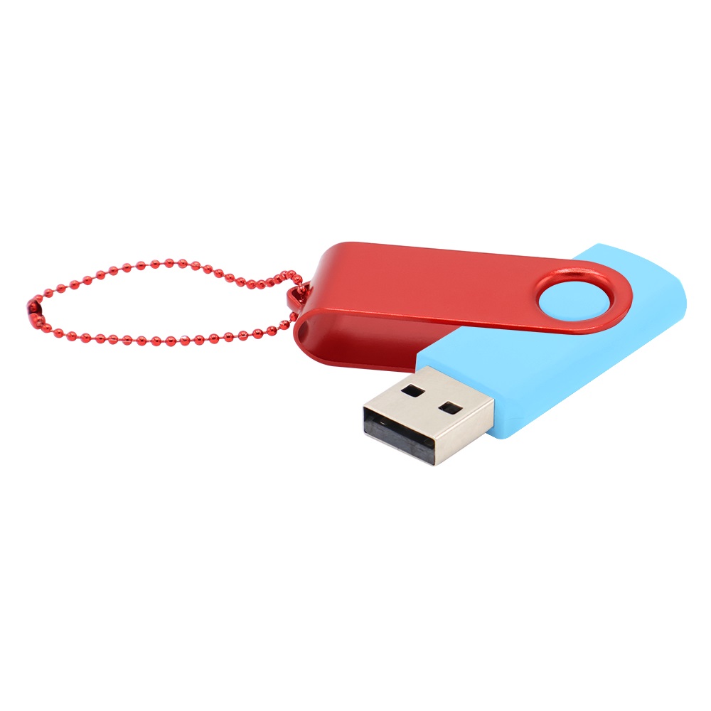 Флешка Designer To Go 2.0 USB 16Gb, голубой/красный - 3033R.08.05