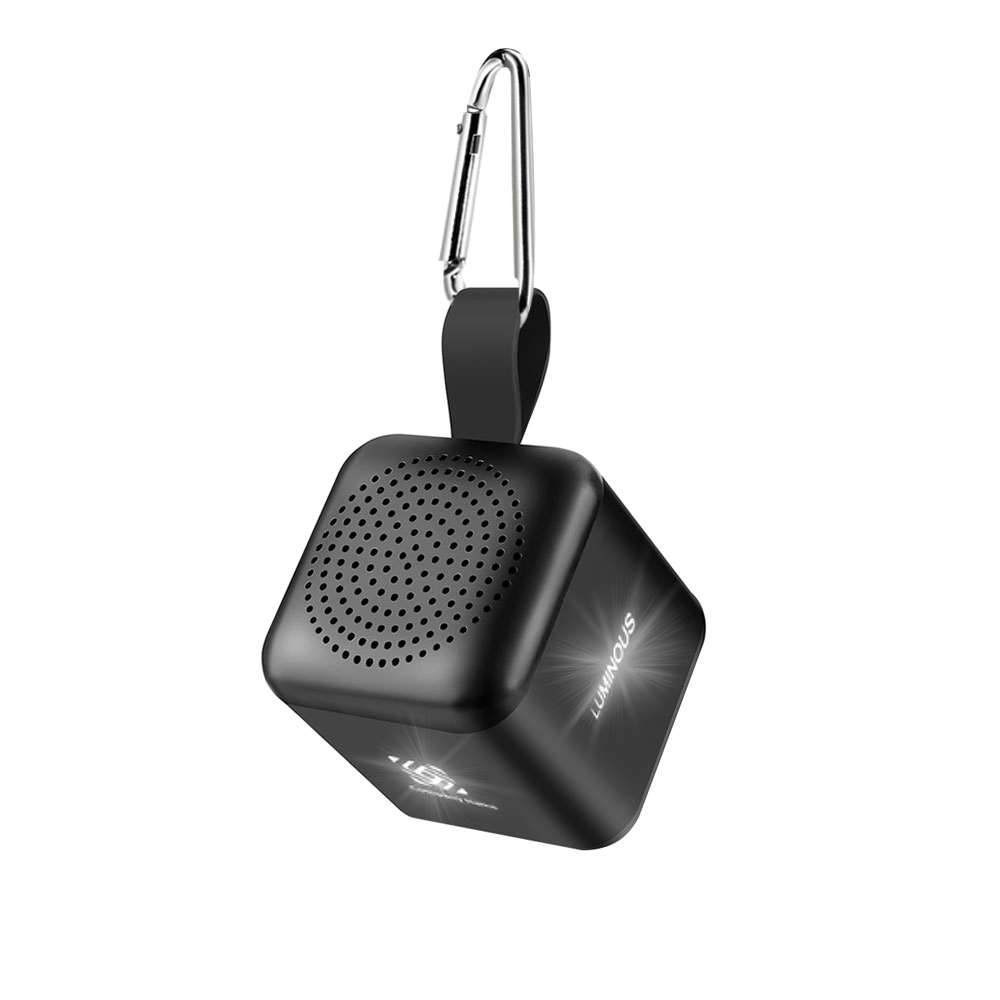 Bluetooth колонка Slaigo mini, стерео TWS, черный - 11008.02