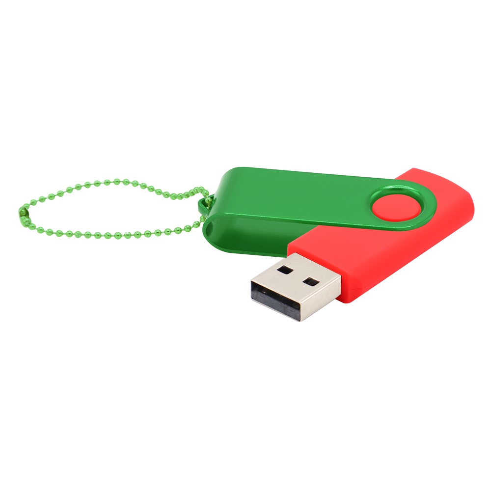 Флешка Designer To Go 2.0 USB 16Gb, красный/зеленый - 3033R.05.04