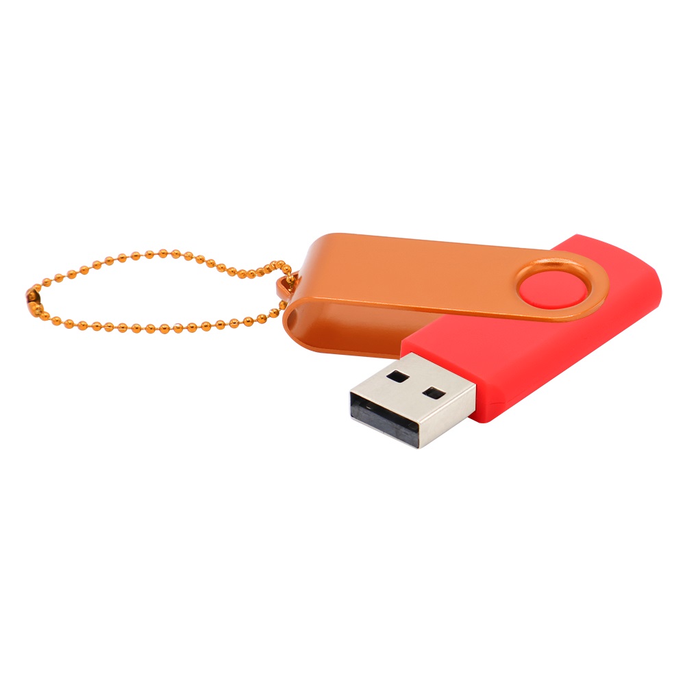 Флешка Designer To Go 2.0 USB 16Gb, красный/оранжевый - 3033R.05.07