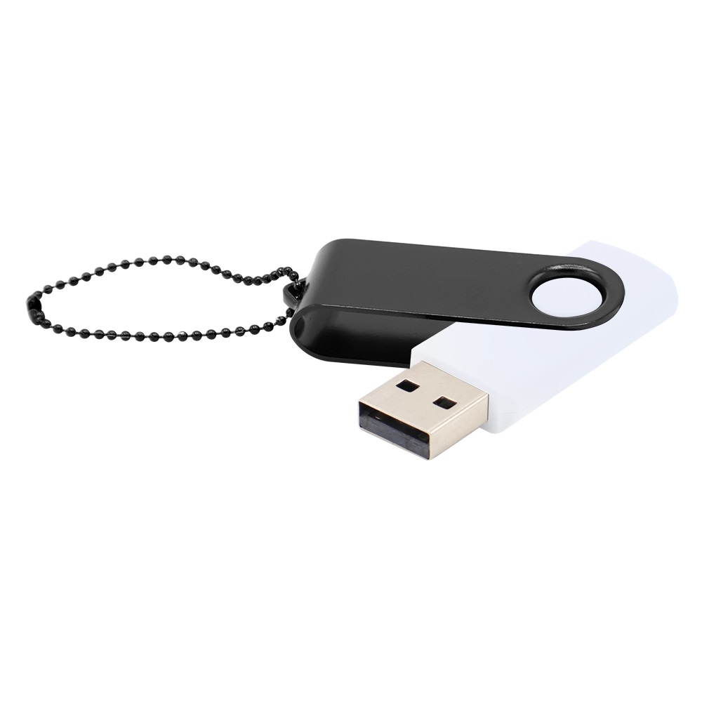 Флешка Designer To Go 2.0 USB 16Gb, белый/черный - 3033R.01.02