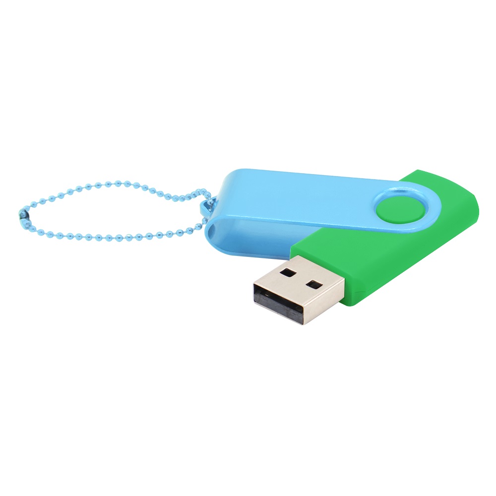 Флешка Designer To Go 2.0 USB 16Gb, зеленый/голубой - 3033R.04.08