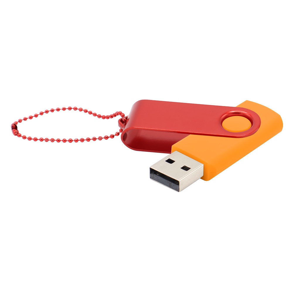 Флешка Designer To Go 2.0 USB 16Gb, оранжевый/красный - 3033R.07.05