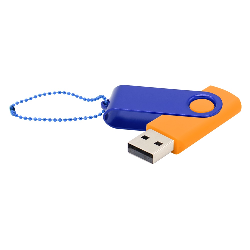 Флешка Designer To Go 2.0 USB 16Gb, оранжевый/синий - 3033R.07.03