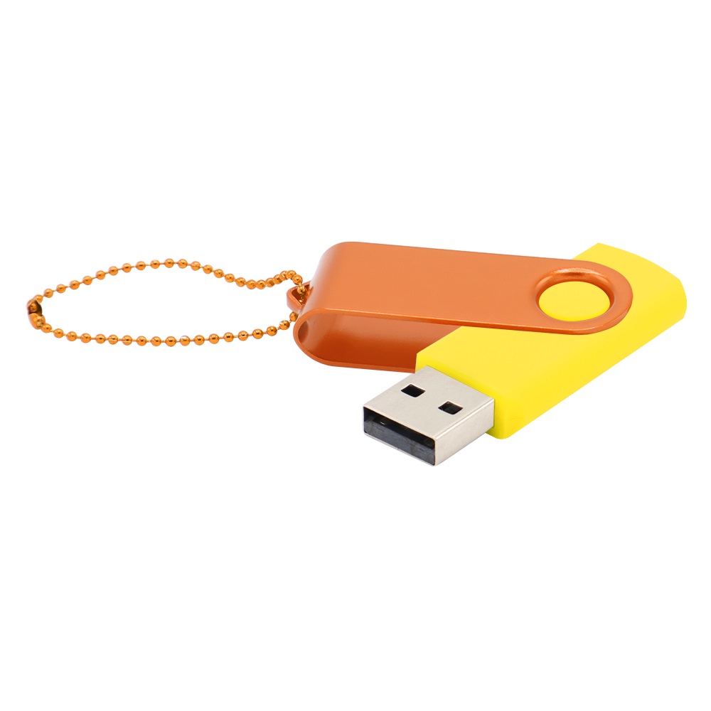 Флешка Designer To Go 2.0 USB 16Gb, желтый/оранжевый - 3033R.06.07